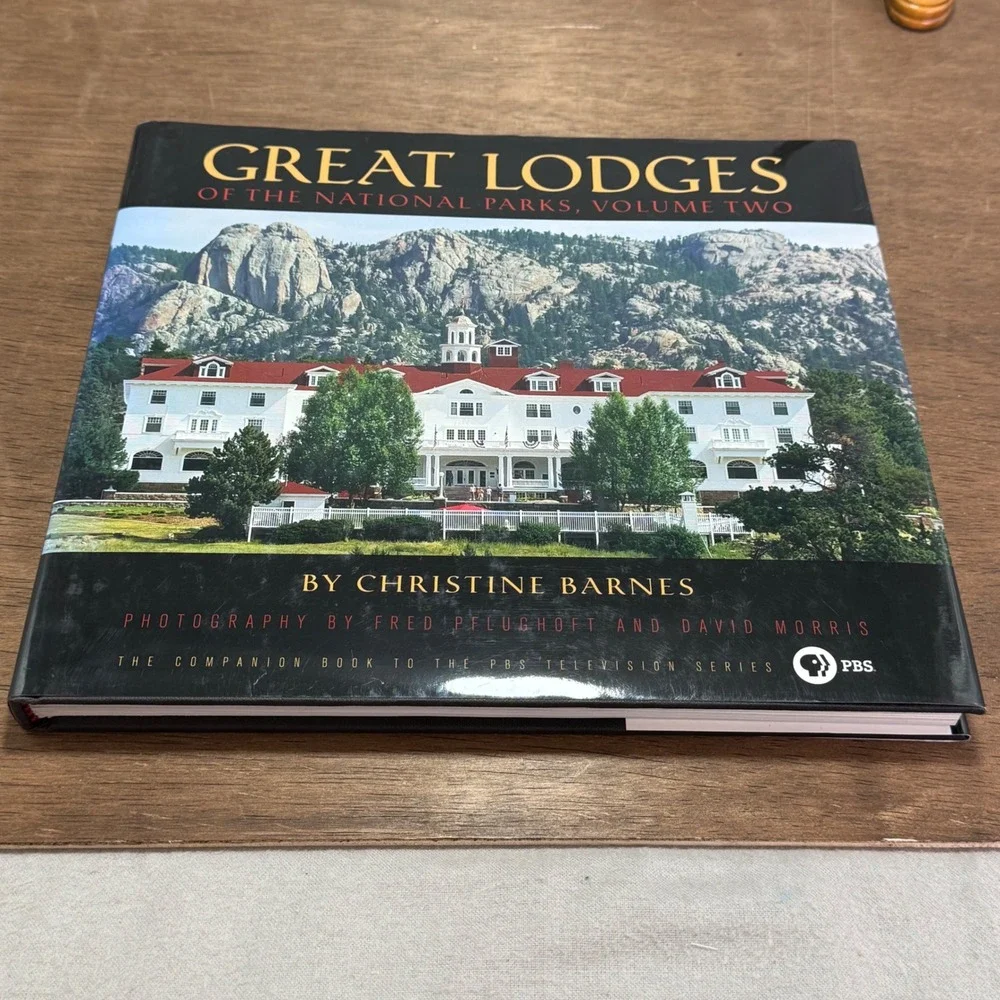 Great Lodges Book Lot Christine Barnes PBS Hardcover Set w/ Dust Jackets Travel